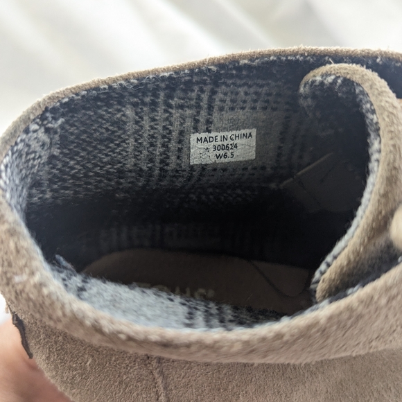 TOMS suede wedge booties - Picture 3 of 5